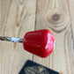 TR134 Repurposed tiny cherry Red No.7 POOL BALL awl by Tony Ralph