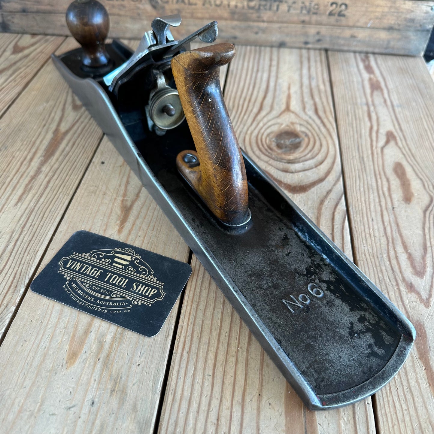 H1866 Vintage STANLEY England No.6 Fore PLANE