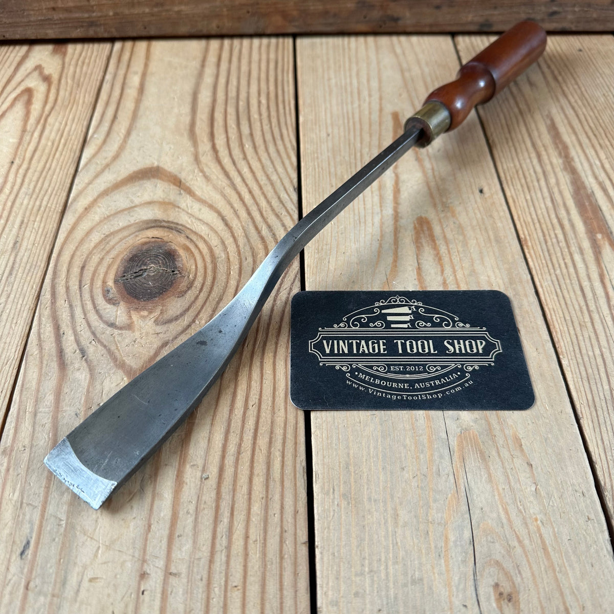 N780 Vintage  BENT SPOON GOUGE Carving CHISEL