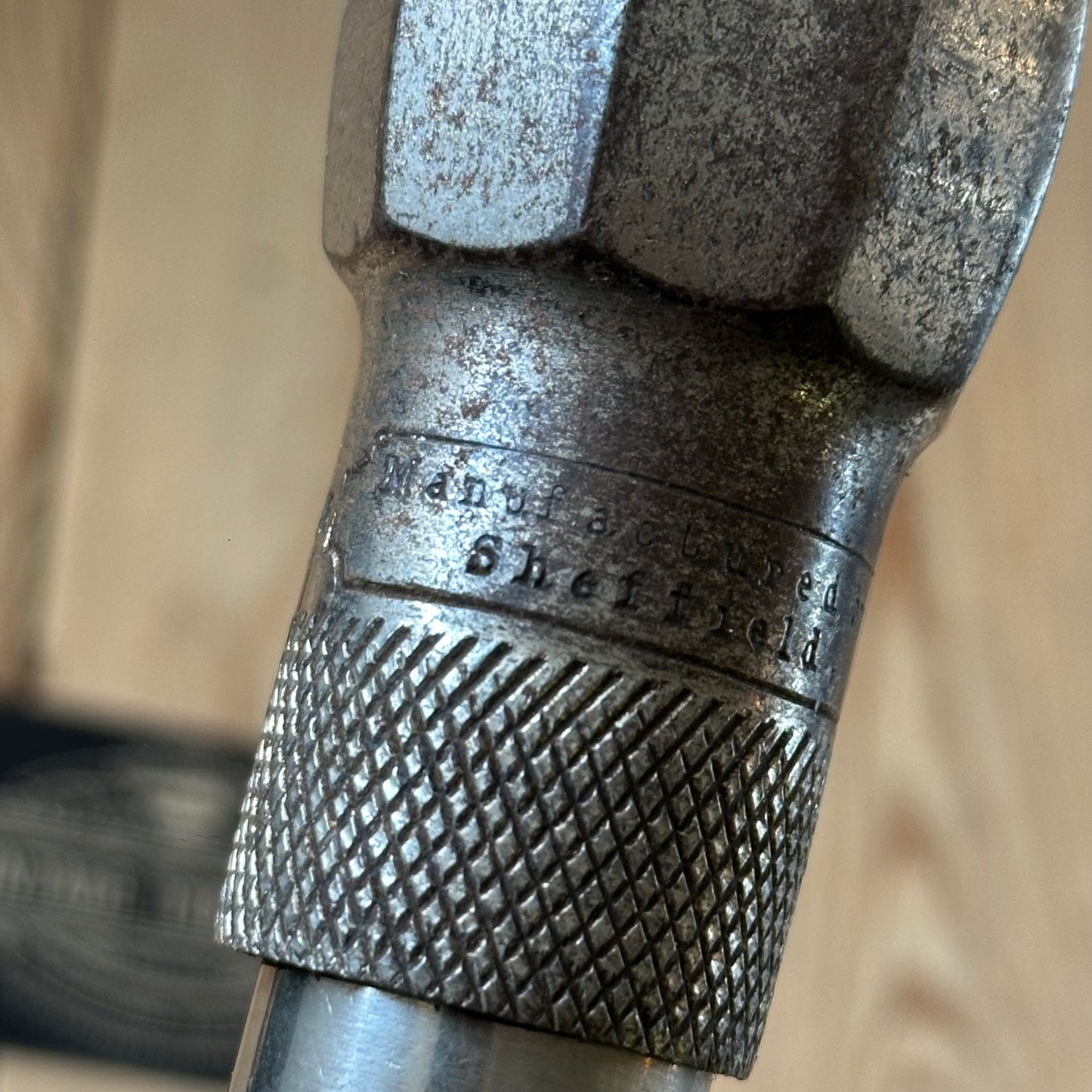 H2553 GORGEOUS! Vintage J.A.CHAPMAN 10” Sweep Drill BRACE