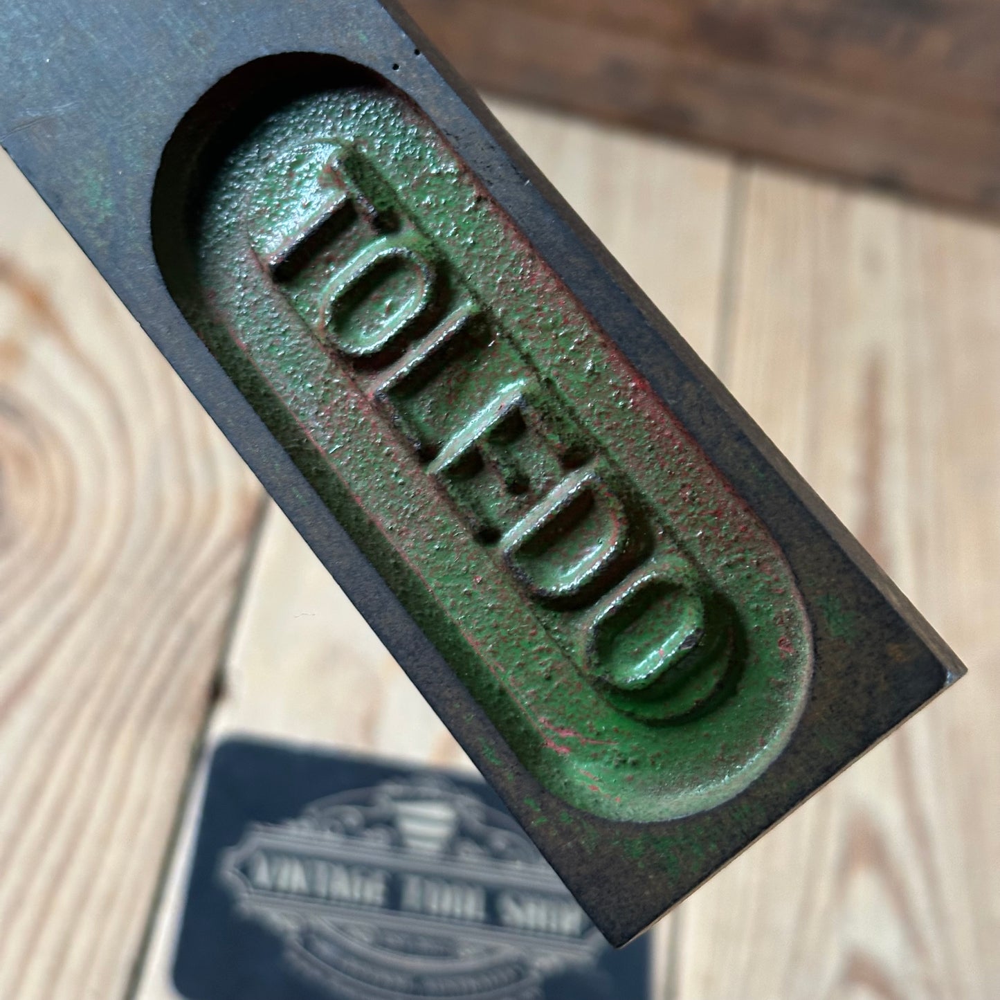 H2547 Vintage TOLEDO Japan 6” metal SQUARE
