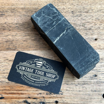 A389 Vintage BLACK TURKEY STONE Natural Sharpening OILSTONE oil