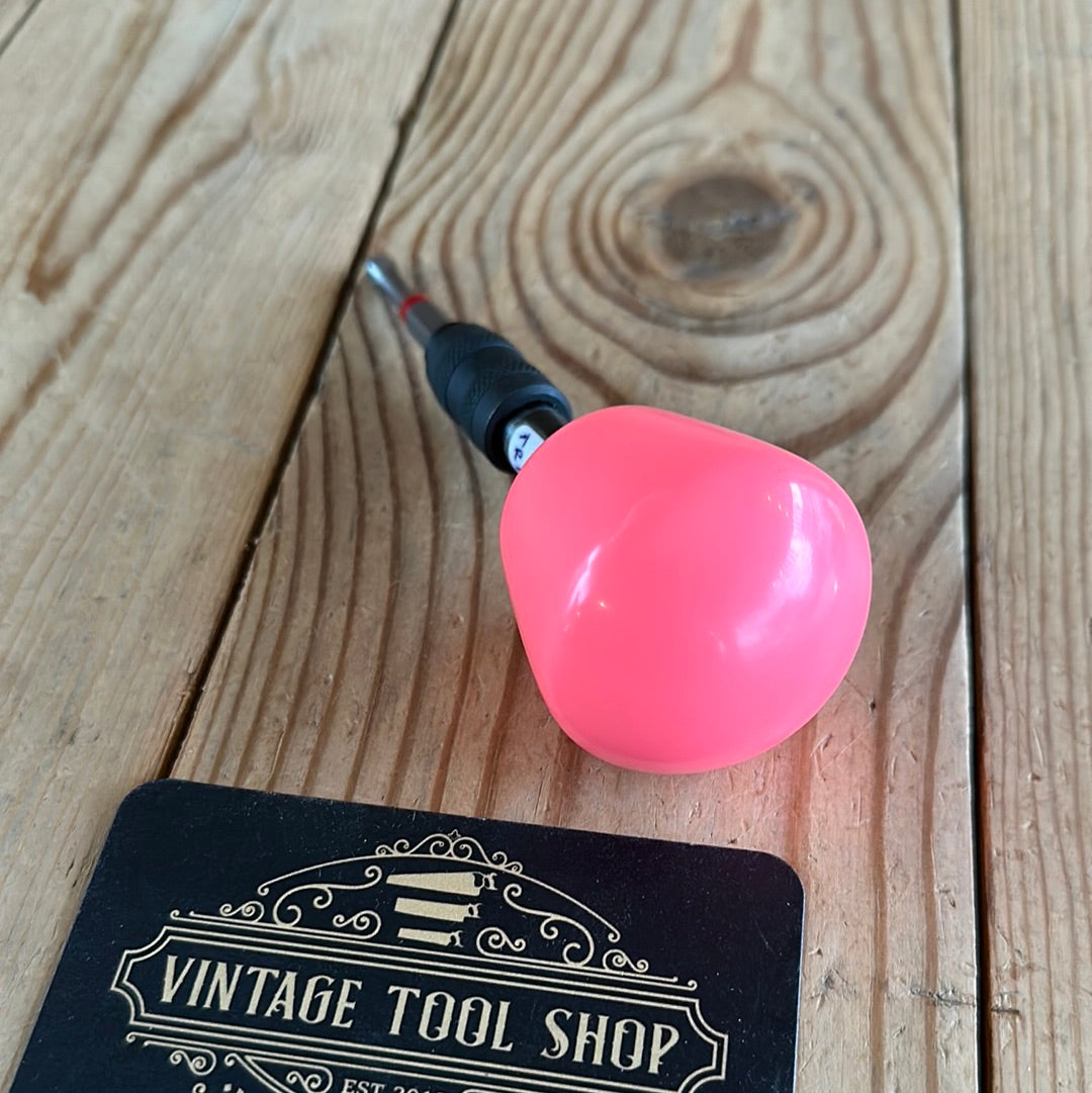 TR150 Repurposed BARBIE hot pink POOL BALL HEX TIP DRIVER by Tony Ralph