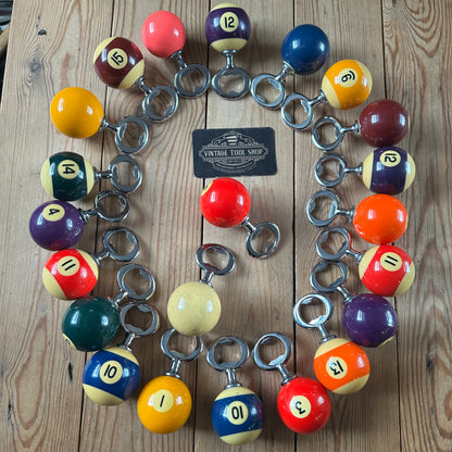 TRB NEW! AUSTRALIAN made POOL BALL BOTTLE OPENERS by TONY RALPH