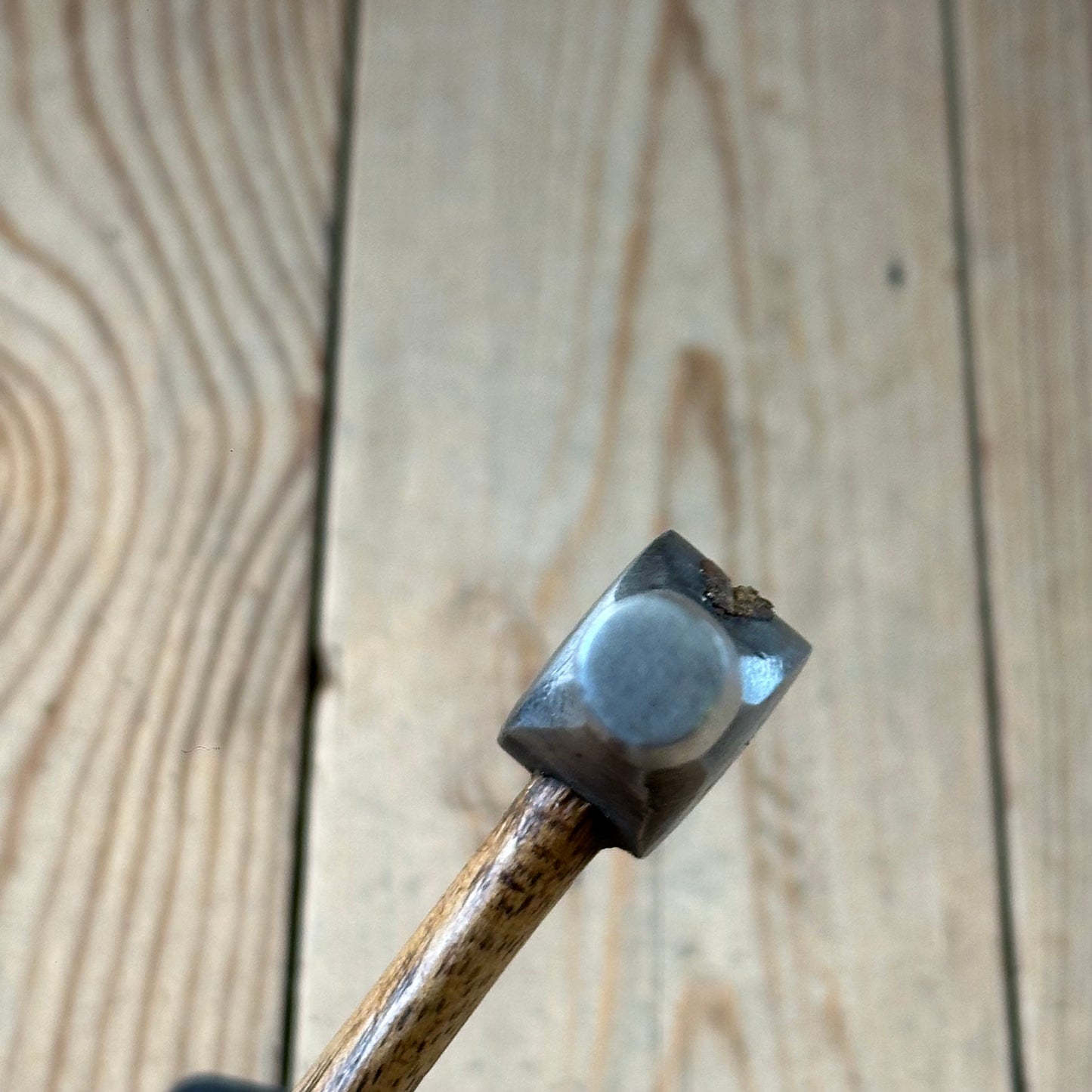 H2123 Nice! Vintage METALWORK Double Face HAMMER jewellers tool