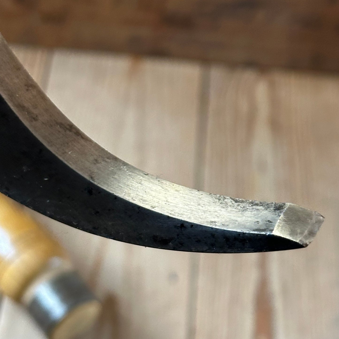 H2511 TIDY! Antique WARD 1/2" SWAN NECK Mortise CHISEL