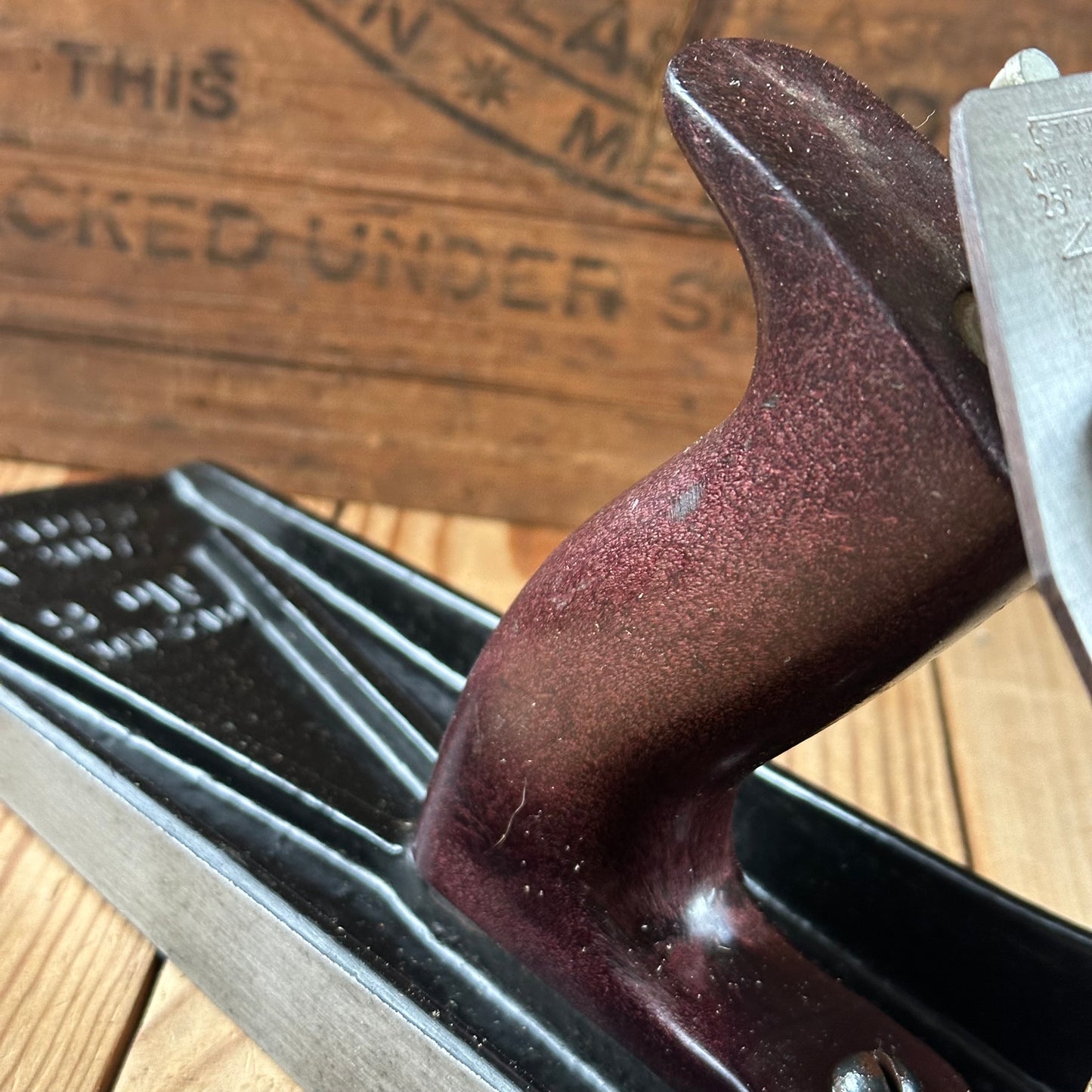 N1819 BEEFY! Vintage STANLEY England No.6 PLANE
