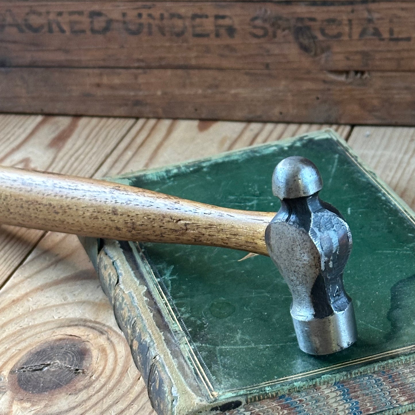 N1858 RARE SIZE! Vintage SIDCHROME Australia small 4oz BALL PEEN pein Hammer