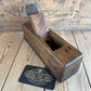 Y1658 Antique FRENCH Live Oak SMOOTHING PLANE