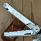 K45 Vintage LEATHERMAN USA WAVE Multi Tool in its Original leather sheath