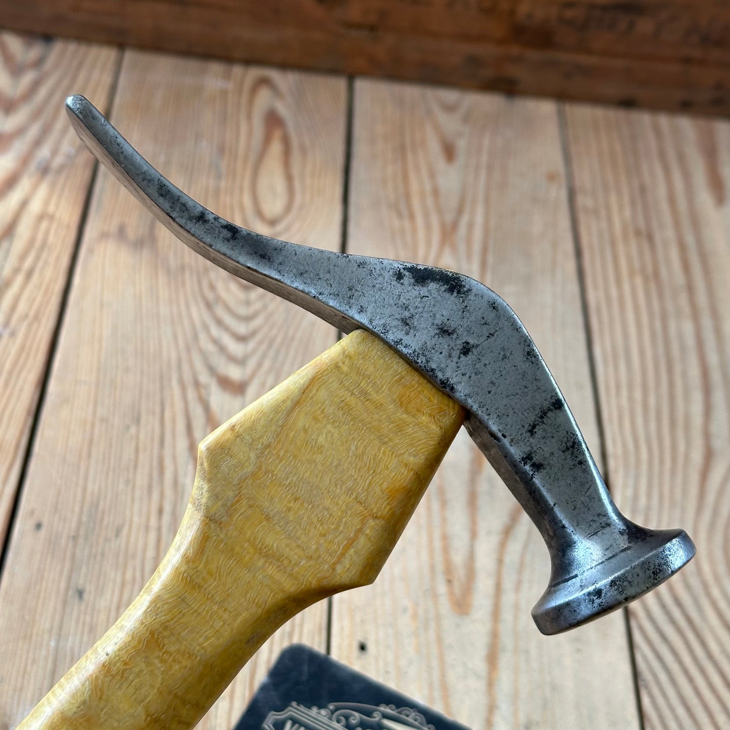 Y1954 Antique FRENCH Cobblers HAMMER Napoleons Hat with a custom GIDGEE  handle