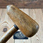 H2452 Vintage LIGNUM Lead BOSSING MALLET plumbers mallet