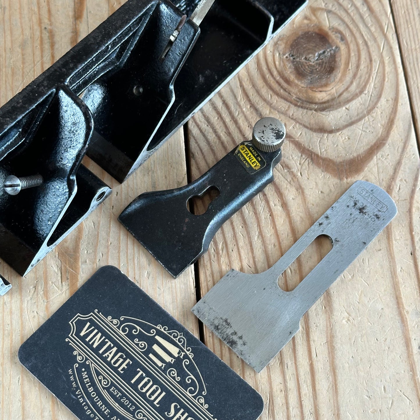 H1957 Vintage STANLEY England No.78 Duplex RABBET rebate plane