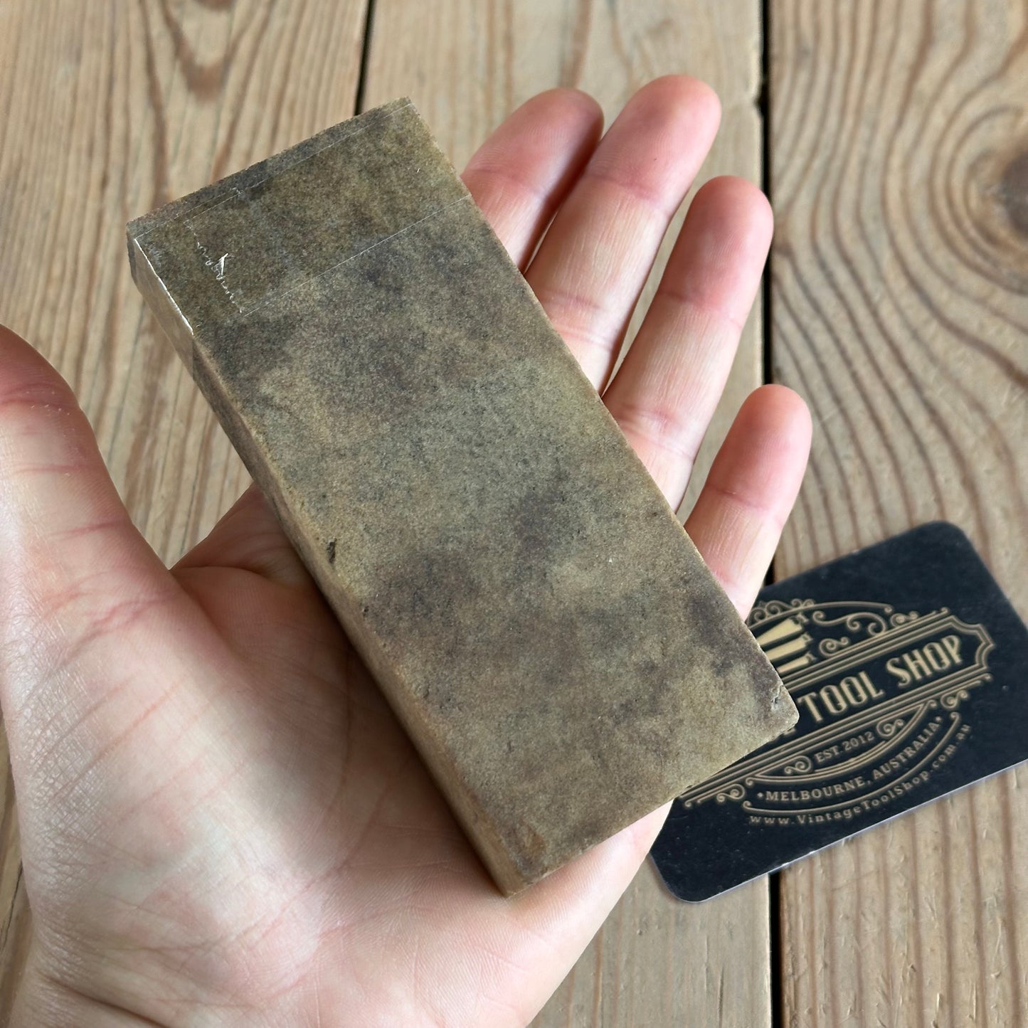 A370 Vintage ARKANSAS WASHITA STONE Natural Sharpening OILSTONE