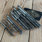 H1533 Vintage lot of HSS REAMERS & milling bits x 12