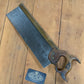 SOLD S497 Vintage SHARP! Premium Quality 1880s MELHUISH London 14” 12ppi RIP tenon brass back SAW BACKSAW