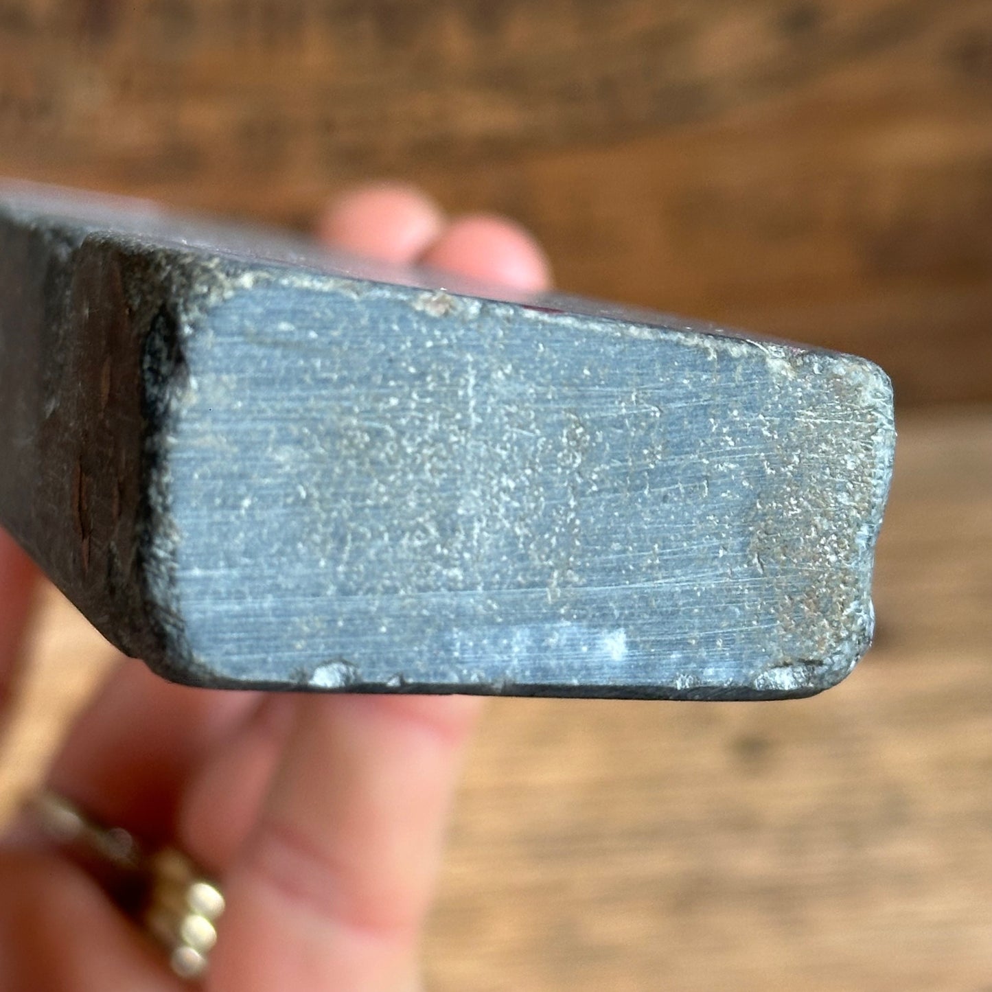 A386 Vintage SCOTTISH Blue Water of Ayr Razor BARBER HONE sharpening stone waterstone