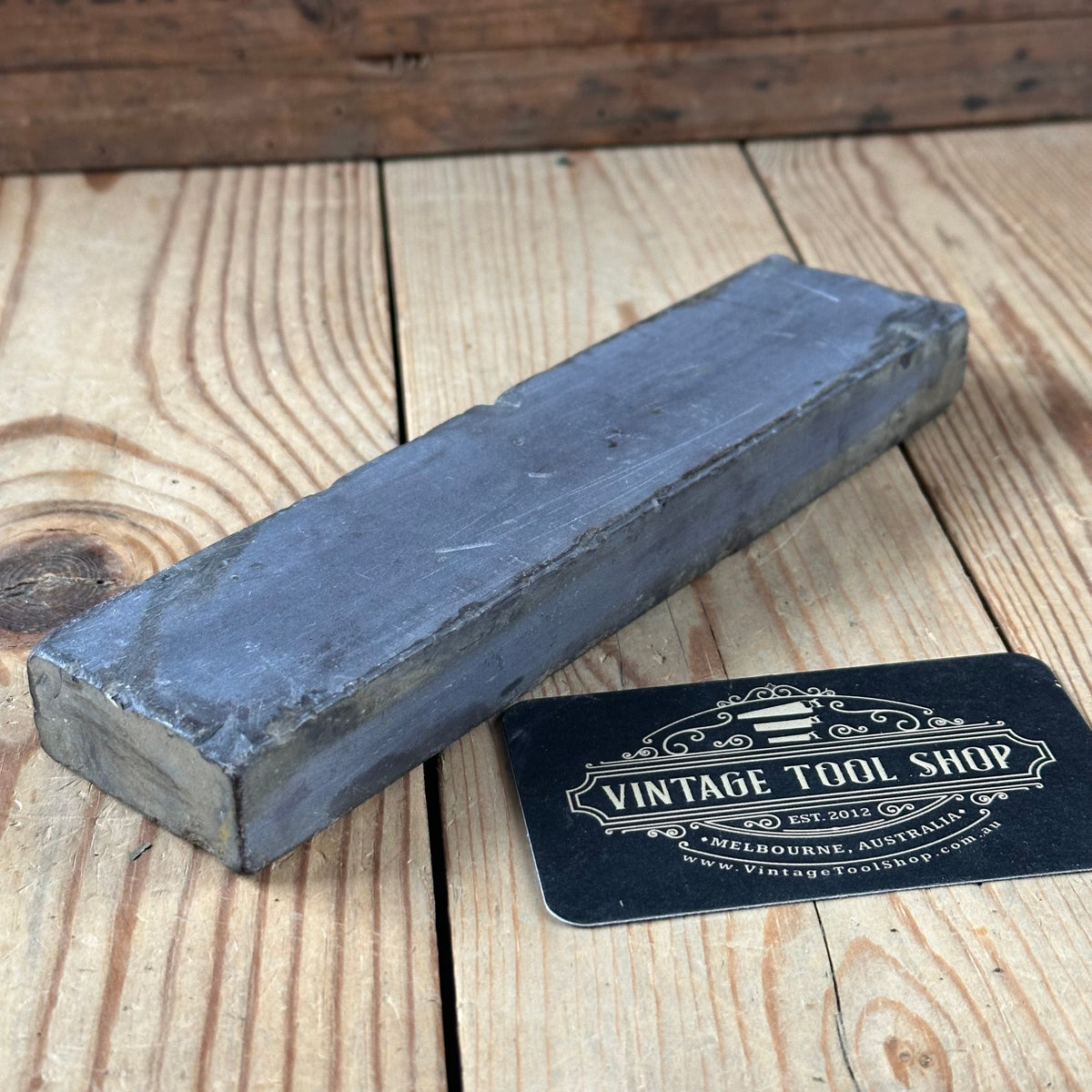 A403 SMOOTH! Vintage LA LUNE FRENCH natural sharpening water STONE