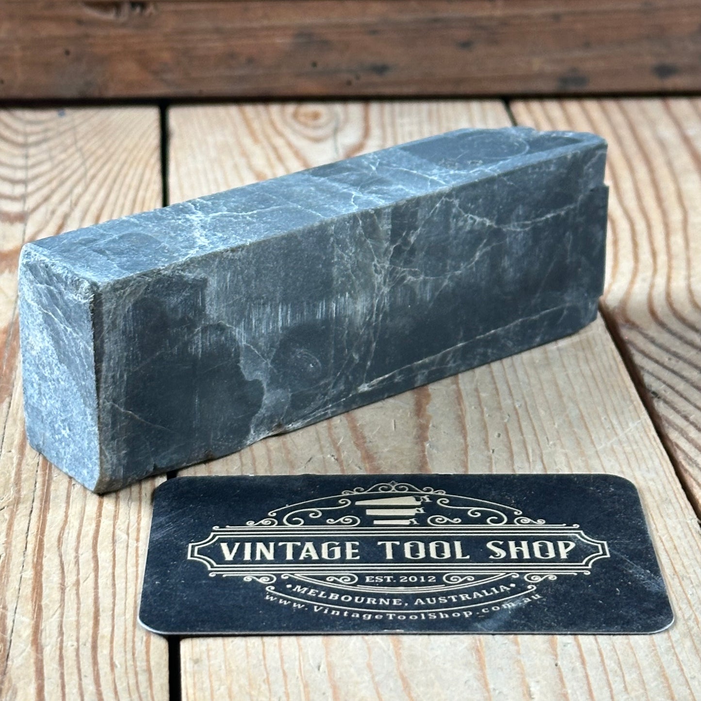 A379 Vintage BROWN TURKEY STONE of the Levant Natural Sharpening OILSTONE