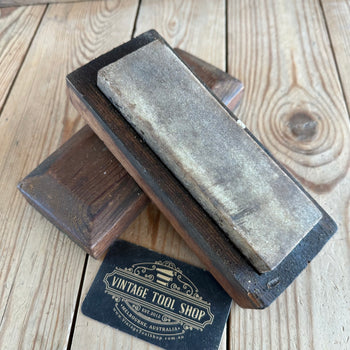 A321 Vintage ARKANSAS WASHITA STONE Natural Sharpening OILSTONE in box