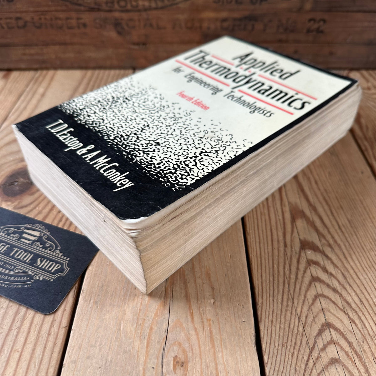 N2018 Vintage 1986 BOOK APPLIED THERMODYNAMICS for Engineering Technologists 4th Edition by T.D.Eastop & A.McConkey