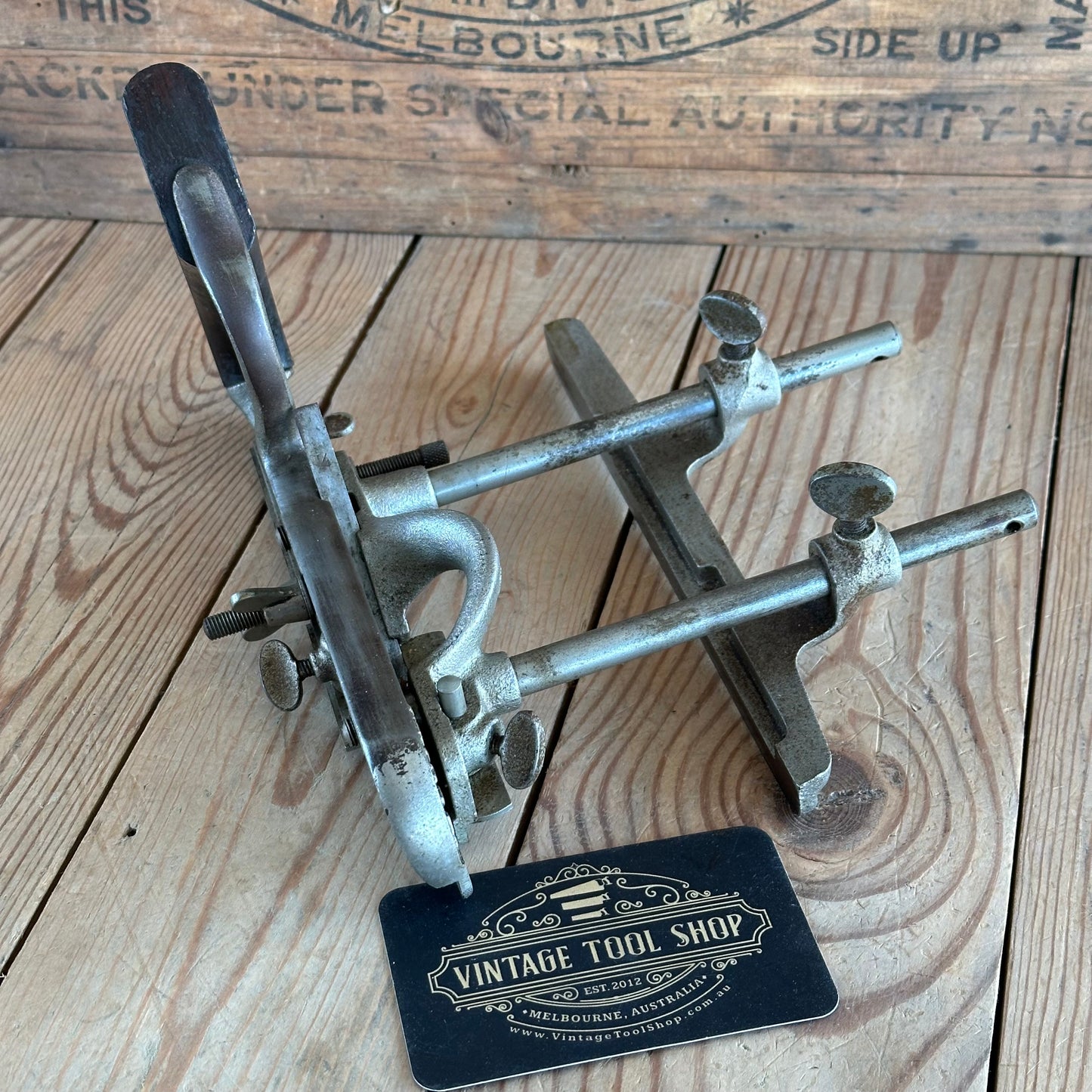 N1303 Vintage STANLEY USA No.50 Combination PLANE with 7 x cutters