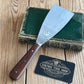 H636 Vintage Forged spring STEEL SPATULA Scraper with Rosewood handle