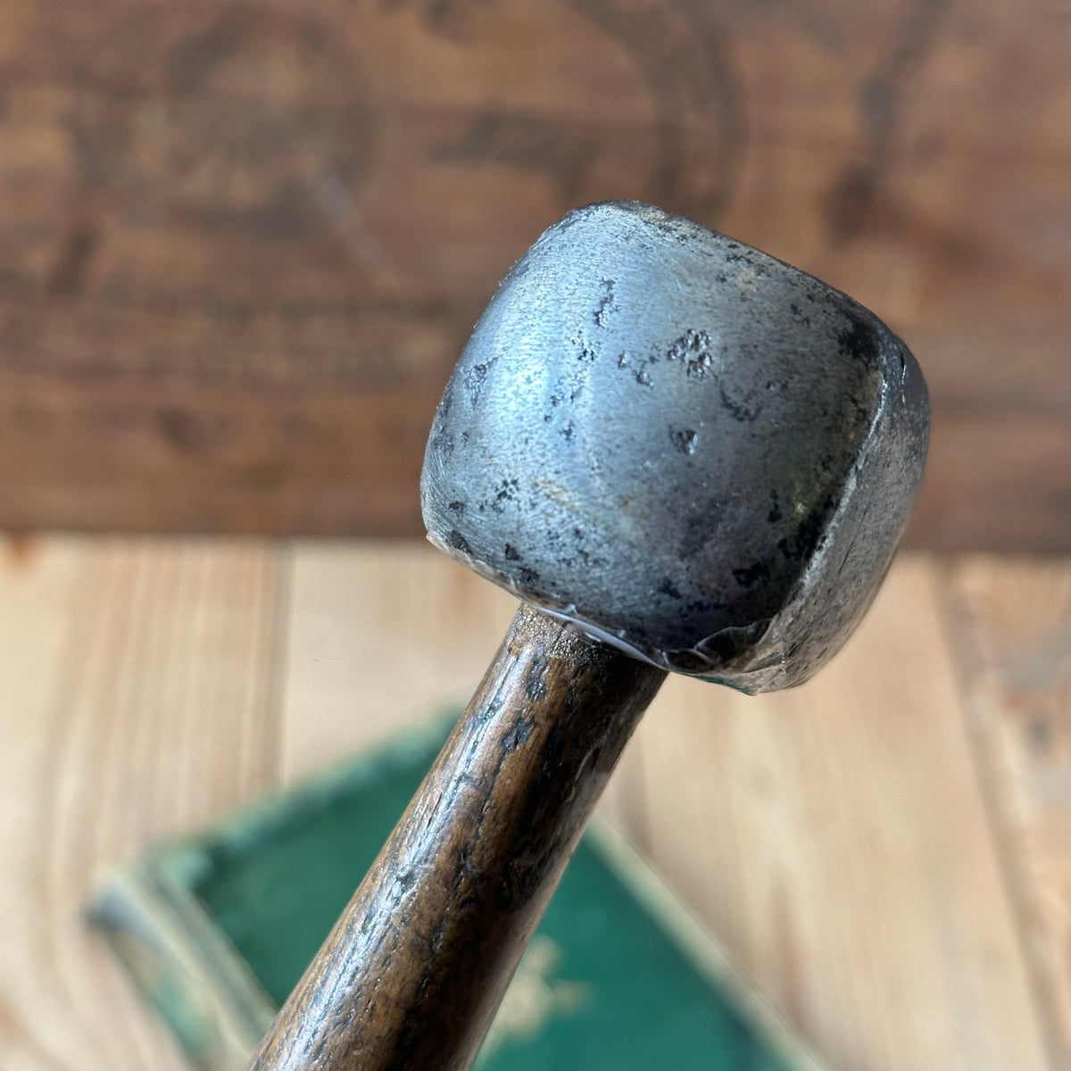 Y436 GORGEOUS! Worn Antique FRENCH Metalwork Shaping HAMMER
