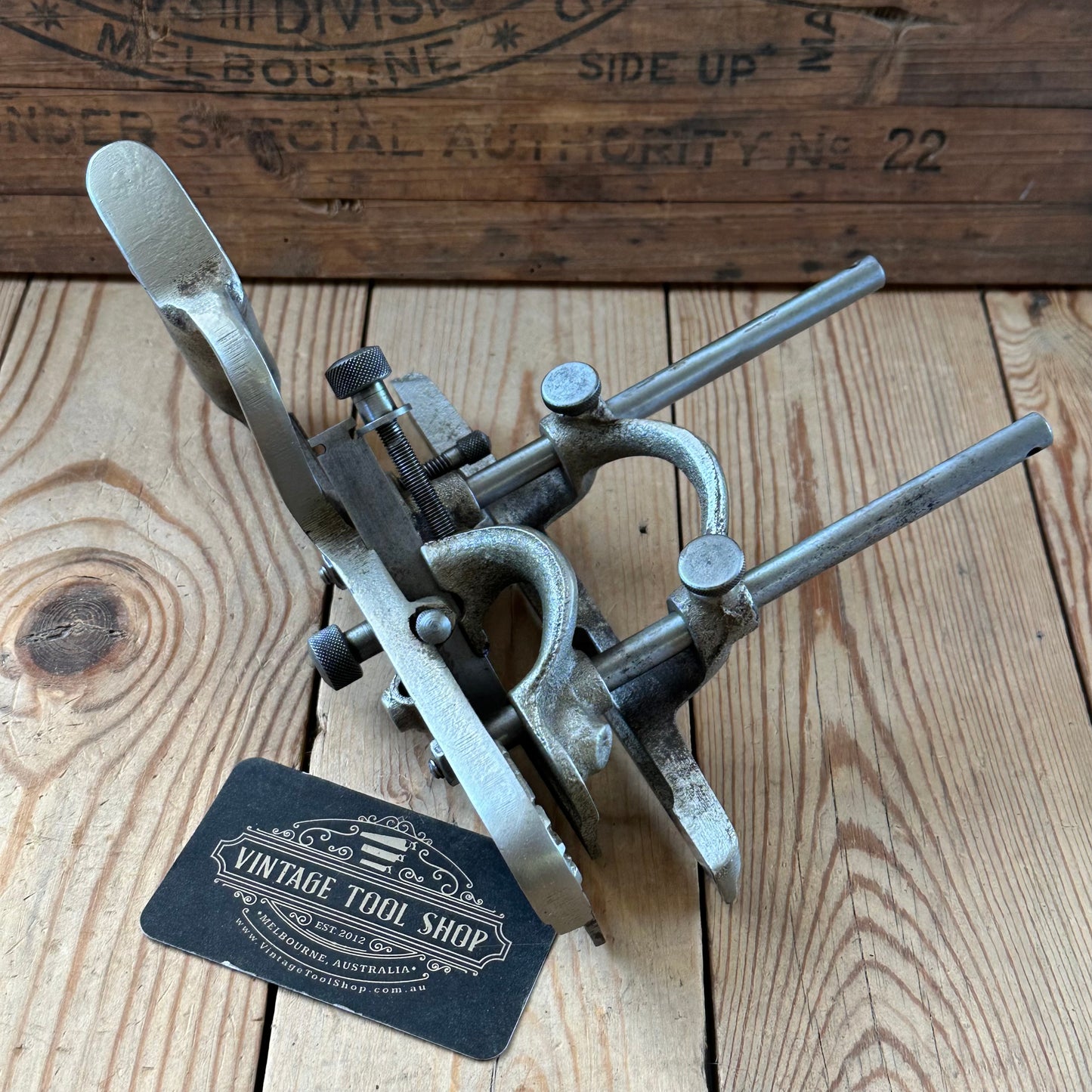 N1313 Vintage 1945-1955 CARTER Australia No:C54 plow & groover PLANE