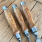 N463 Vintage set of 3 x TITAN Australia No:101 Registered Firmer CHISELS