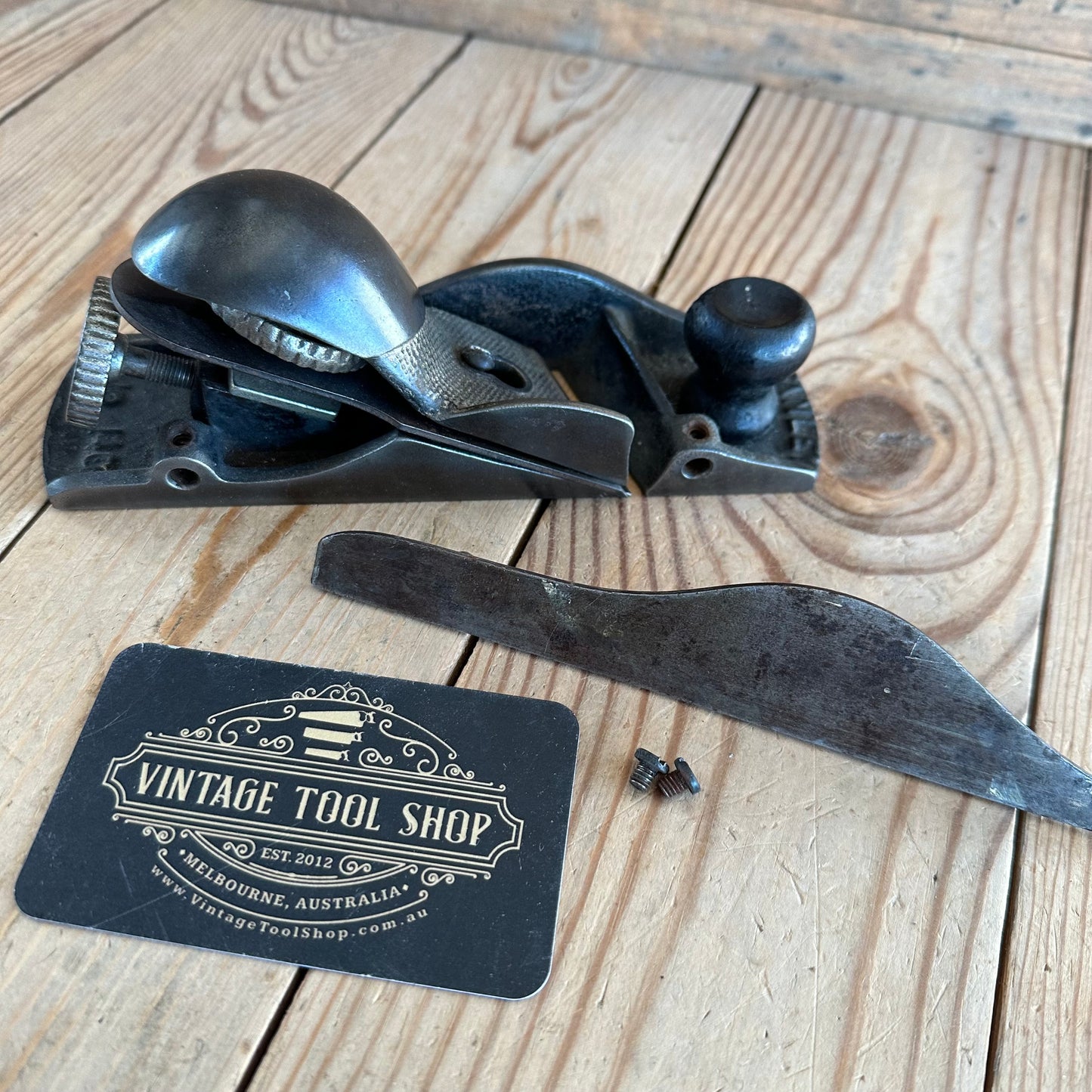 N1134 Vintage STANLEY USA No.140 Skew BLOCK PLANE