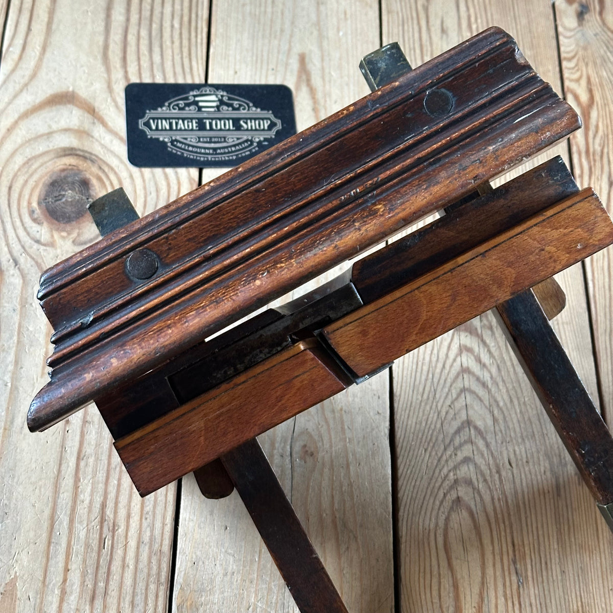 H2605 SCARCE! Antique GOUGH & BOWEN 1840-1855 DADO REBATE PLOUGH PLANE