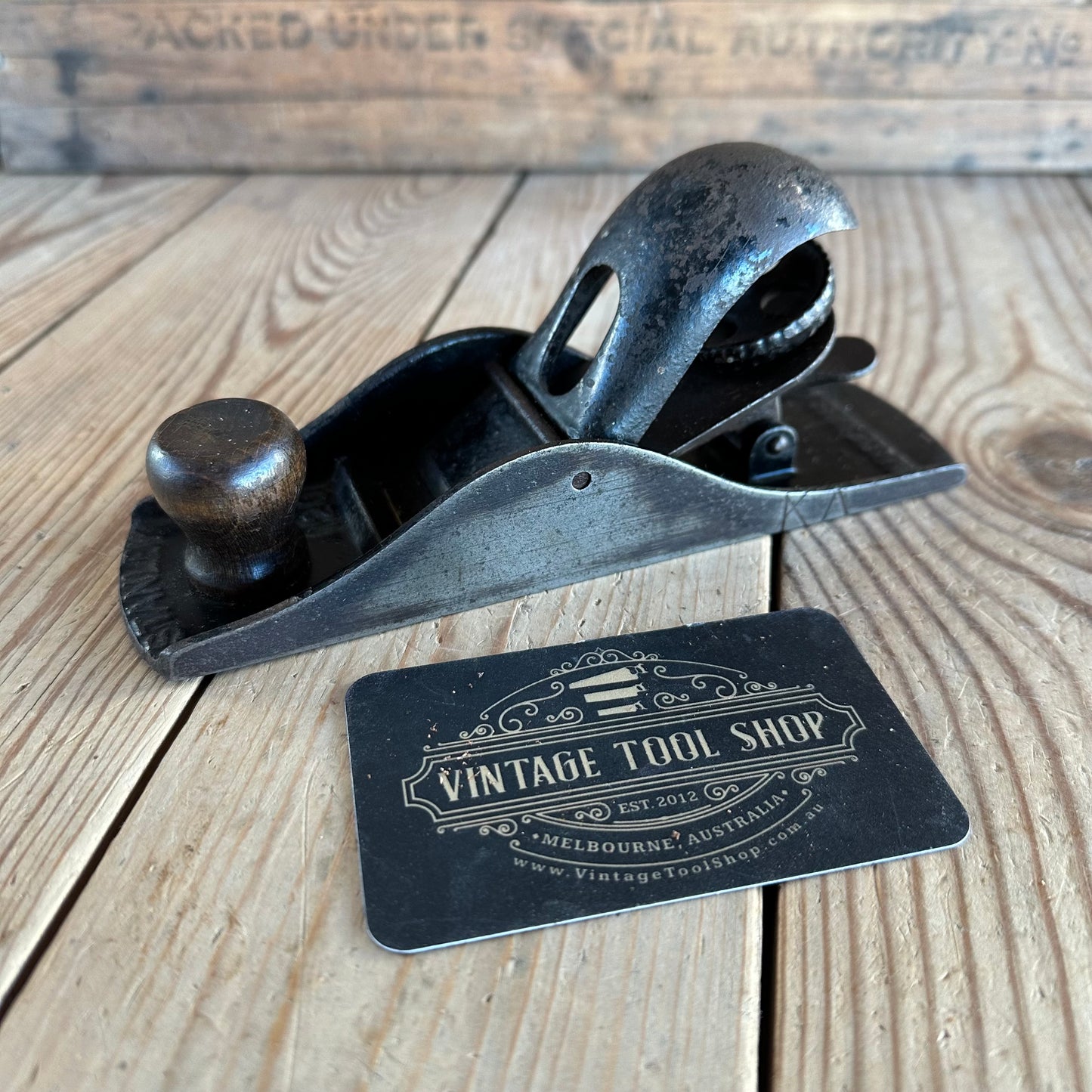 H1916 Vintage STANLEY USA No.120 BLOCK PLANE