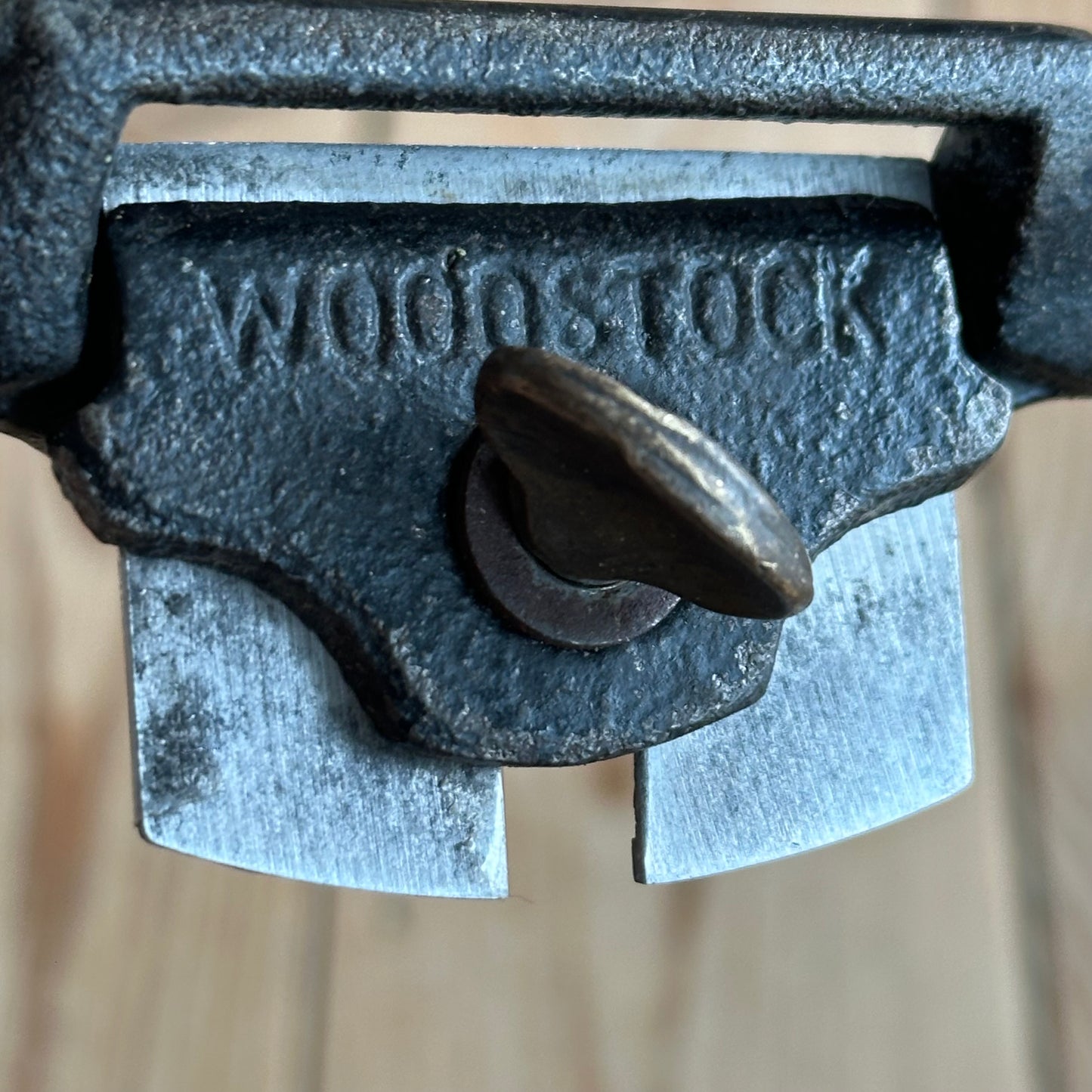 N890 Vintage Scarce WOODSTOCK Gregsteel Australian Made CONVEX SPOKESHAVE