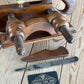T8552 UNIQUE! Antique USER MADE Mahogany PLOUGH PLANE