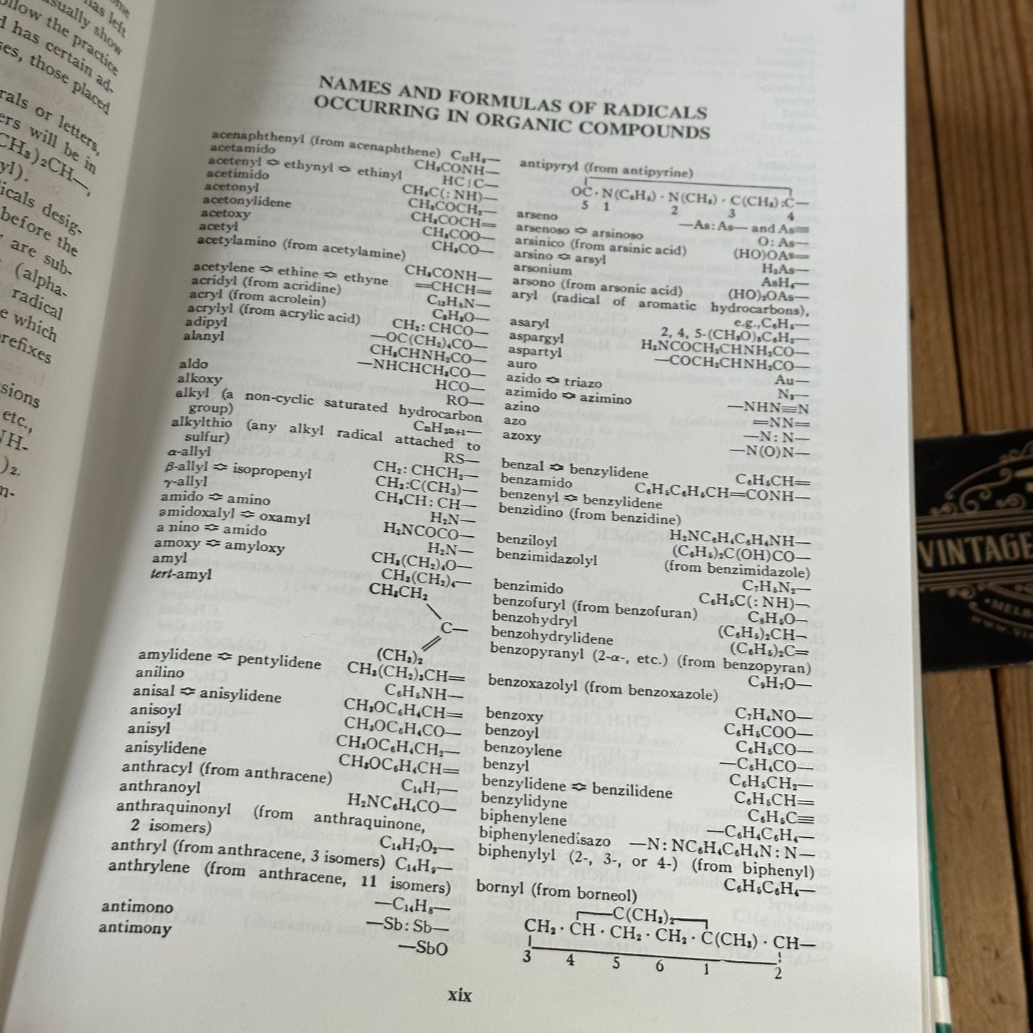 XBN175 Vintage 1986 BOOK Concise CHEMICAL and TECHNICAL DICTIONARY Fourth Edition by H.Bennett