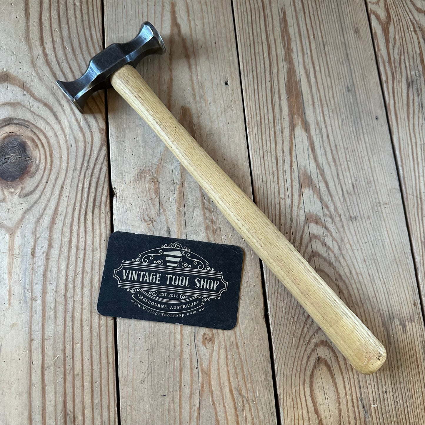 D1850 COOL! Vintage small jewellers Metalwork HAMMER