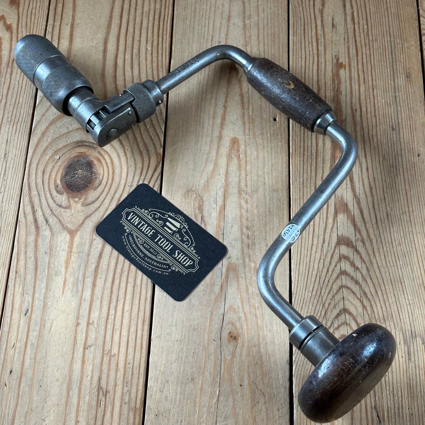 H2430 Vintage FLOTT 4 chuck BRACE drill