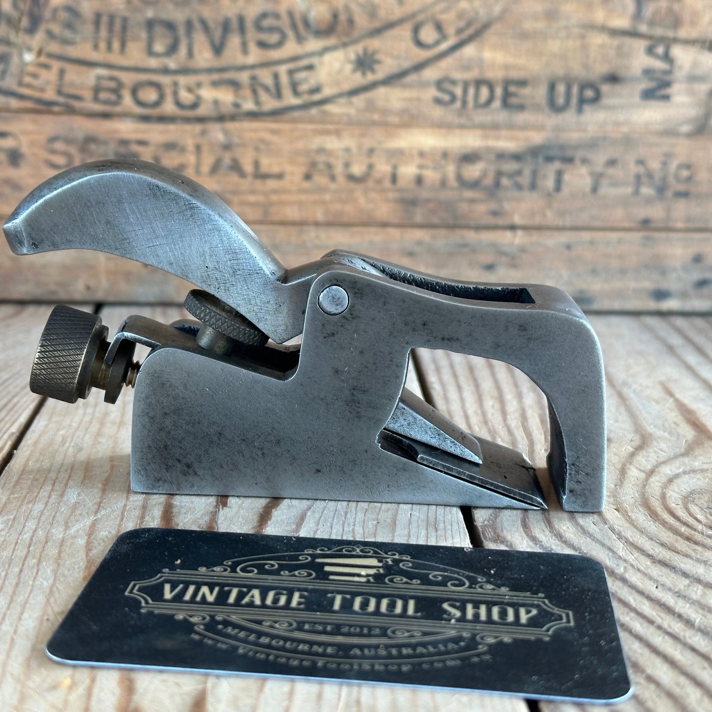 H1911 UNIQUE! Vintage User Made BULLNOSE PLANE