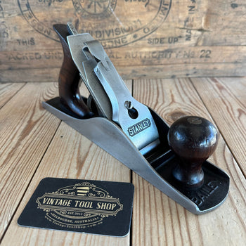 SOLD. H2135 SCARCE! Vintage STANLEY No.5 1/4c CORRUGATED Junior Jack PLANE
