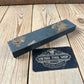 A380 Vintage LARGE German WATER HONE partial label BARBERS STONE Natural sharpening stone waterstone