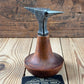 Y1301 CUTE! Antique small French JEWELLERS metalworking ANVIL on a wooden base