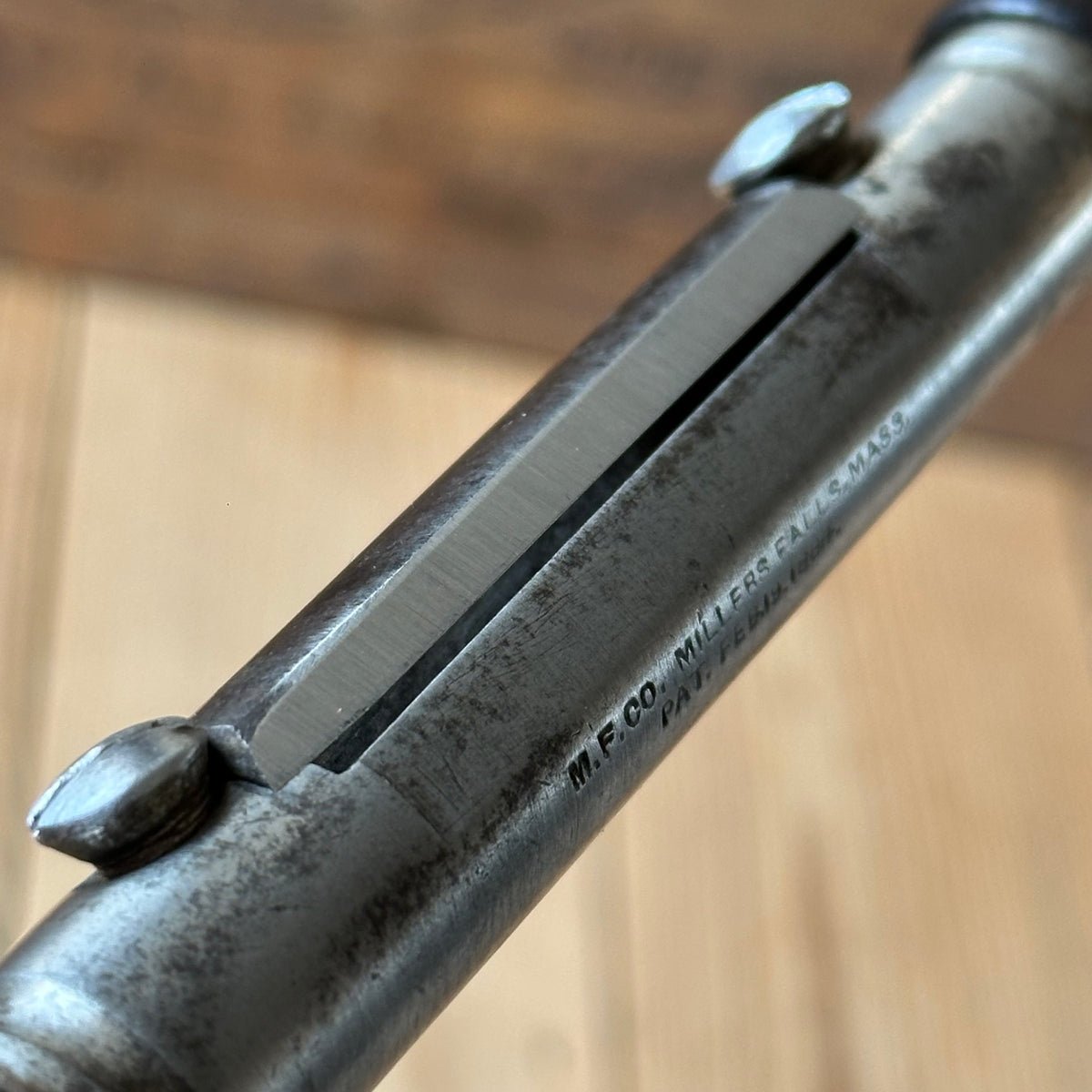 C2 Vintage MILLERS FALLS USA 1884 Patent Cigar SPOKESHAVE