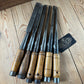 H2522 Vintage set of 6 x WARD & PAYNE & MARPLES Socketed Framing CHISELS