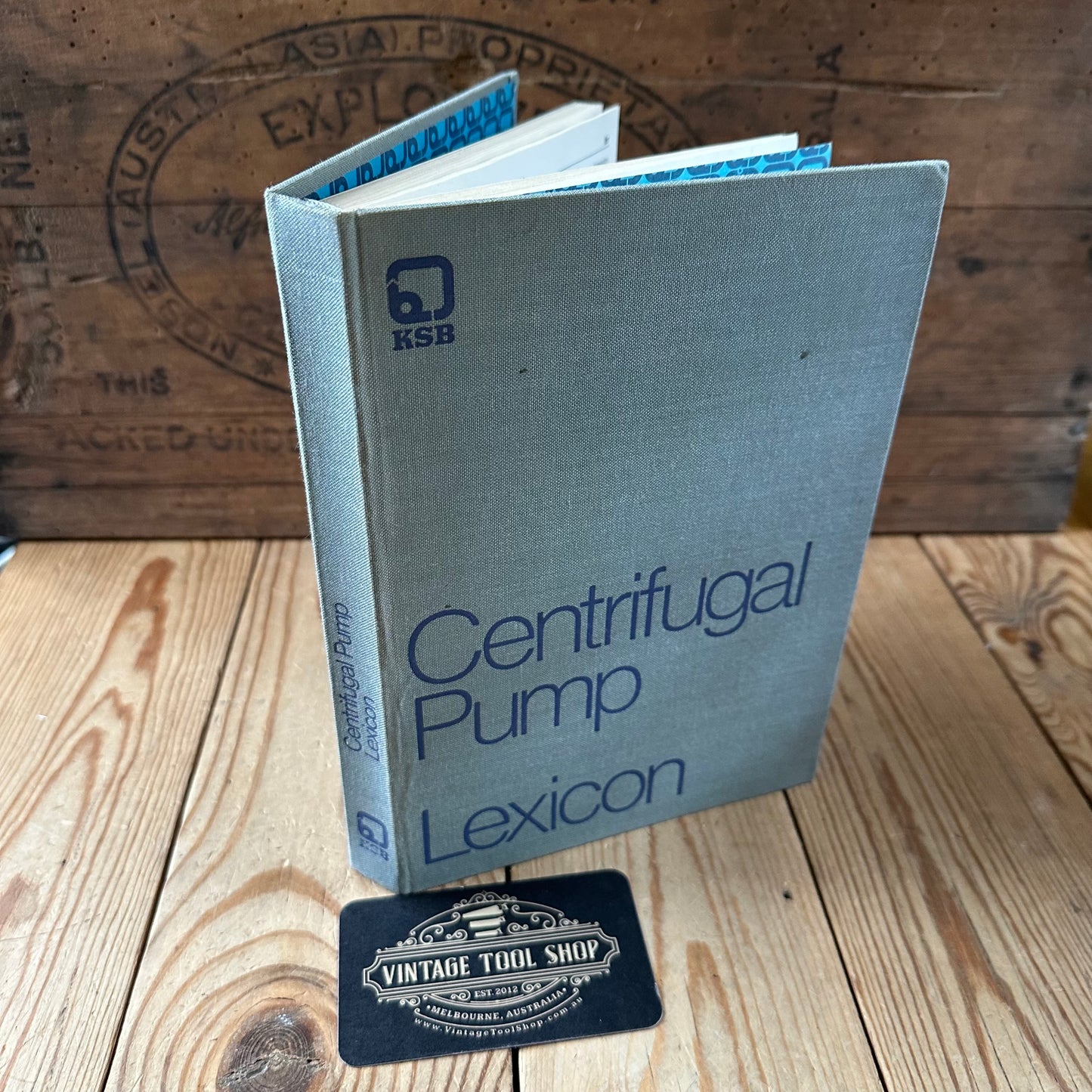 XBN150 Vintage 1980 CENTRIFUGAL PUMP LEXICON BOOK by KSB