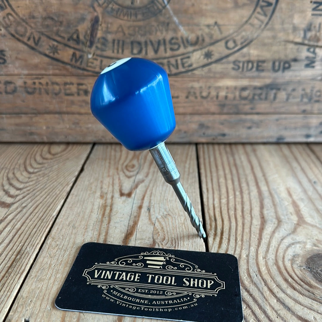 TR144 Repurposed Blue “2” POOL BALL awl by Tony Ralph