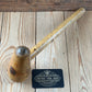 H2452 Vintage LIGNUM Lead BOSSING MALLET plumbers mallet