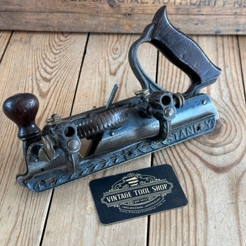 H255 Antique early STANLEY USA No.45 Combination PLANE