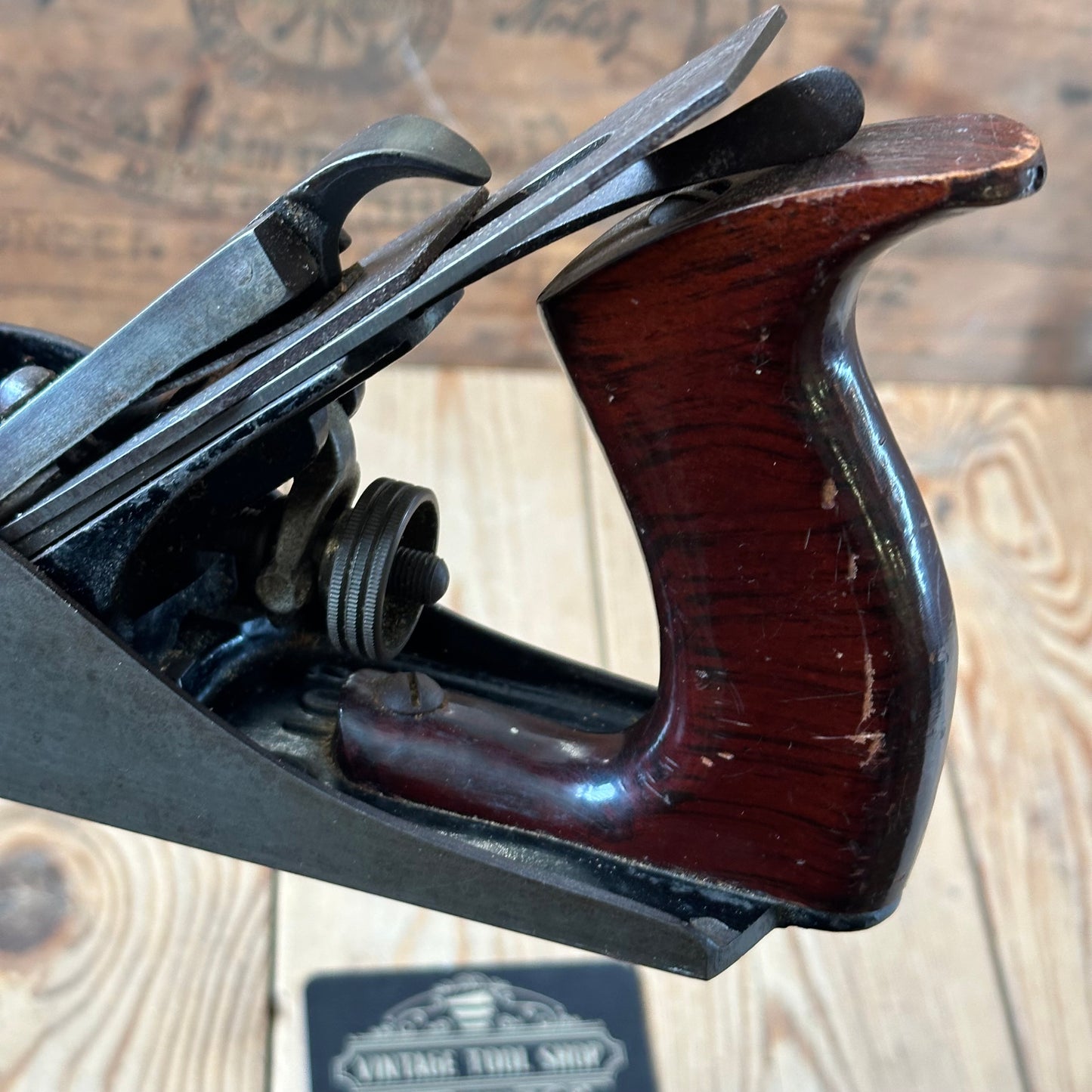 H2558 RARE! Vintage OHIO Tool Co USA No:10 & 1/2 Rabbet REBATE PLANE