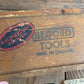 SOLD D1245 Vintage RECORD No.077A Bullnose Chisel PLANE IOB Wooden box